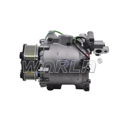 Honda Civic FD2 KA20A এর জন্য 12V অটো এয়ার কন্ডিশনার মেরামত পার্ট কম্প্রেসার TSRE09 7PK কার এসি কম্প্রেসার