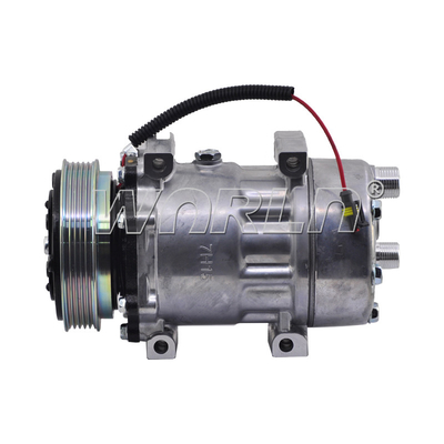 নিউ হল্যান্ড 7H15 6PK SD7H154685 SD7H154702 এর জন্য 12V ট্রাক এয়ার কন্ডিশনার কম্প্রেসার