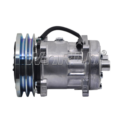 ২৪ ভোল্টের ট্রাক এসি কমপ্রেসার আরসি।600.328 1990760C1 1990760C2 1990760C3 Caterpillar NewHolland WXTK243 এর জন্য
