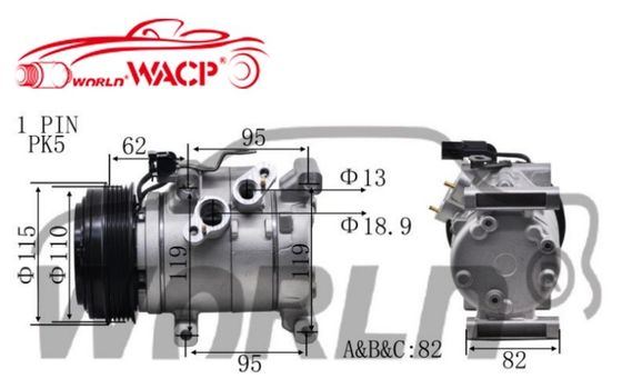 97701B4000 অটো এসি কম্প্রেসার