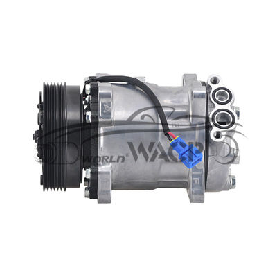 7H15 6PK 12V কার এসি কম্প্রেসার 7H0820805D VW মাল্টিভ্যান T5 Mk এর জন্য WXVW041